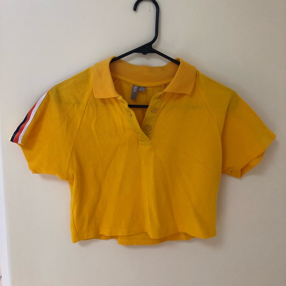 ASOS Cropped Polo Tee